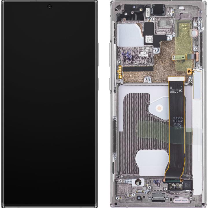 Actual product image Samsung Display Unit für Galaxy Note 20 Ultra 5G N986 / Note 20 Ultra N985, Mystic White (Display)