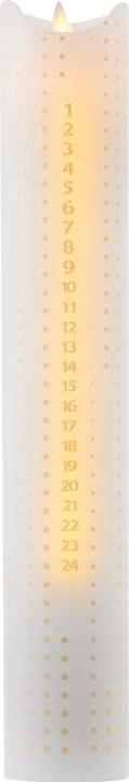 Image du produit Sirius Bougie LED Advent Calendar Blanc, 29 cm (1 x)