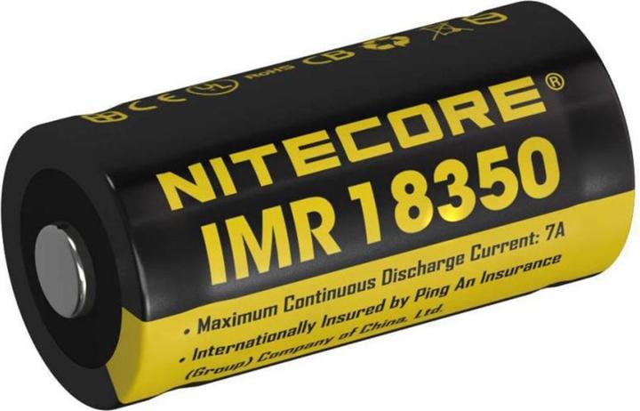 Produktbild Nitecore 18350 Li-Ion IMR Akku