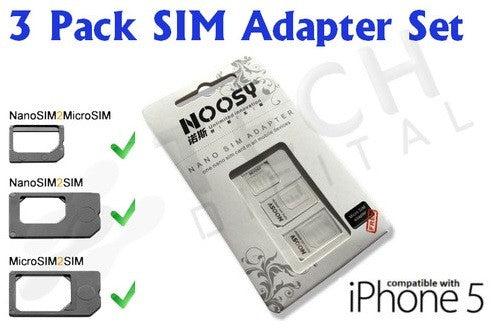 Produktbild Hermex Nano und Micro SIM Adapter 3er Set