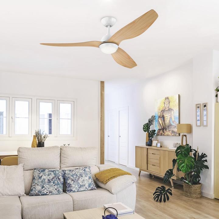 Actual product image Westinghouse DC Deckenventilator Magnolia mit LED & Fernbedienung (57 dB)