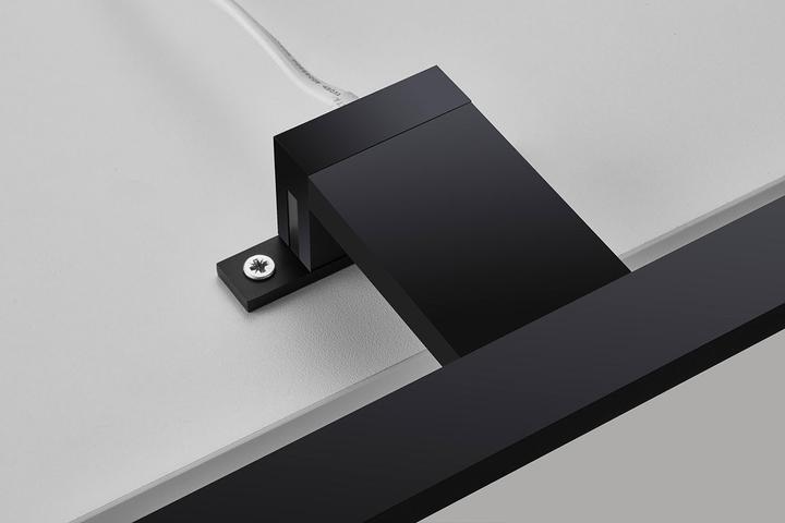 Actual product image Briloner LED mirror light, black, 1xLED platinum/8W (780 lm)