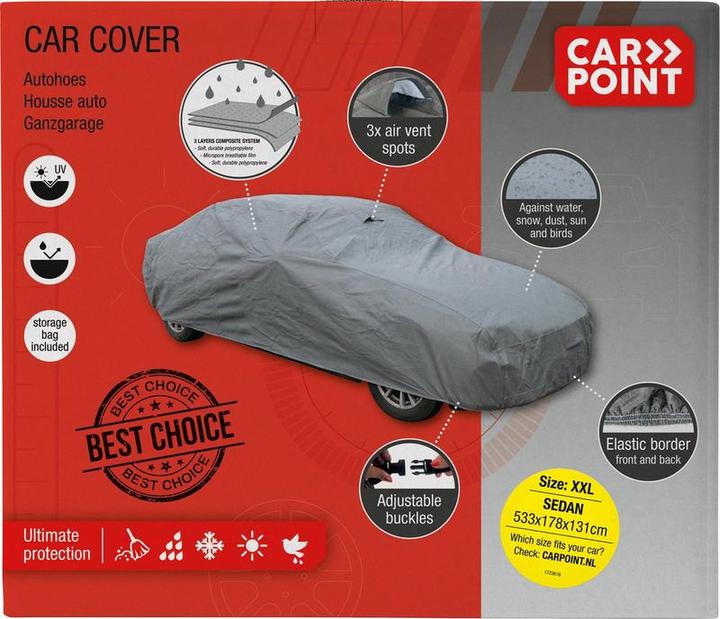 Carpoint Autohoes Ultimate Protection XXL 533x178x131cm