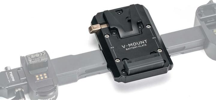 Immagine prodotto Tilta Piastra batteria con montaggio a V per staffa di alimentazione a doppia impugnatura (Piastra di montaggio del giunto cardanico)