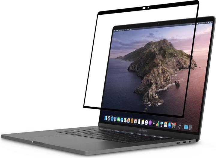 Actual product image Moshi iVisor AG Screen Protector for MacBook Pro 16, Anti-glare and Reusable (16", 16 : 9)
