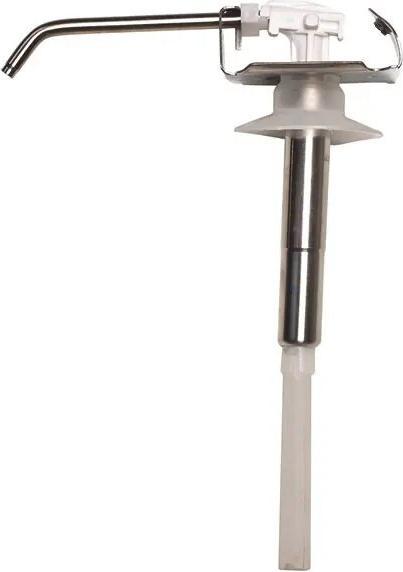 Actual product image Servoprax Wall dispenser Universal 500 ml with long arm lever and stainless steel pump