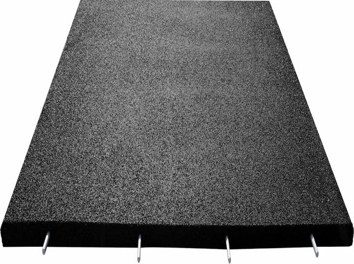 Image du produit Stockz Sol en caoutchouc "Outdoor Tiles Black" 100x100cm (3 cm)