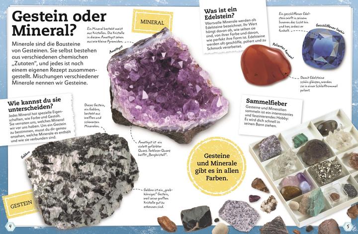 Actual product image Steine und Mineralien (German, Devin Dennie, 2018)
