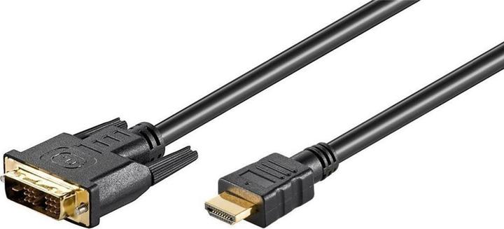Produktbild MicroConnect HDMI DVI-D (1,5m). Kabellänge: 1,5 m, Anschluss 1: HDMI, Anschluss 2: DVI-D (1.50 m, HDMI)