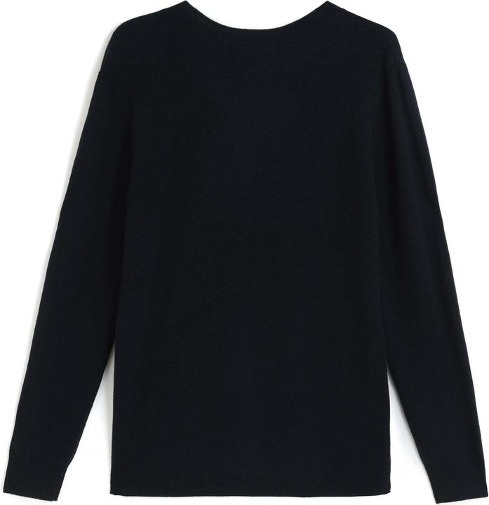 Immagine prodotto Bellemere Pullover Solid V-Neck Merino Sweater (XL)