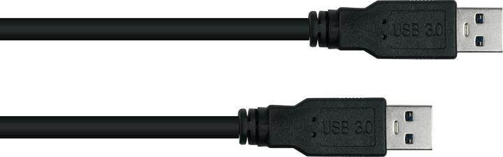Produktbild Good Connections Kabelmeister USB 3.0 an USB-A CU 1,8m schwarz (1.80 m, USB 3.2 Gen 1)