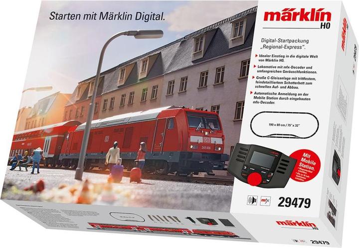 Produktbild Märklin 29479 H0 Digital-Start-Set Reg (Spur H0)