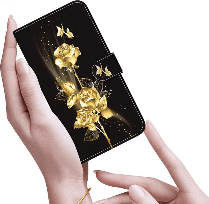 Immagine prodotto Cover-Discount Galaxy S25 - Tasche Hülle mit Blüten Motiv (Samsung Galaxy S25)
