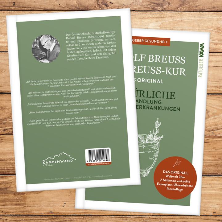 Actual product image Die Breuss-Kur (German, Rudolf Breuß, 2022)