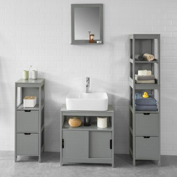Actual product image SoBuy Bathroom cabinet (30 x 90 x 30 cm)