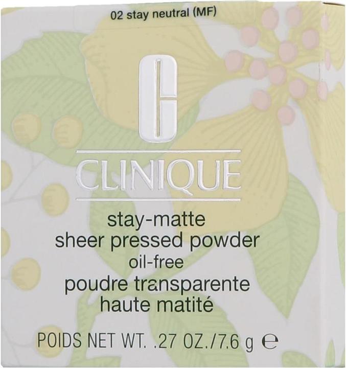 Actual product image Clinique Stay Matte (No. 02 Stay Netural)