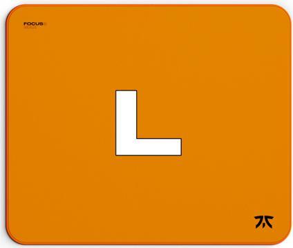 Produktbild Fnatic MAX Focus 3 L Pro Gaming Mouse Mat, Sunrise Orange Smooth Cloth Control Surface, Water Resist (L)