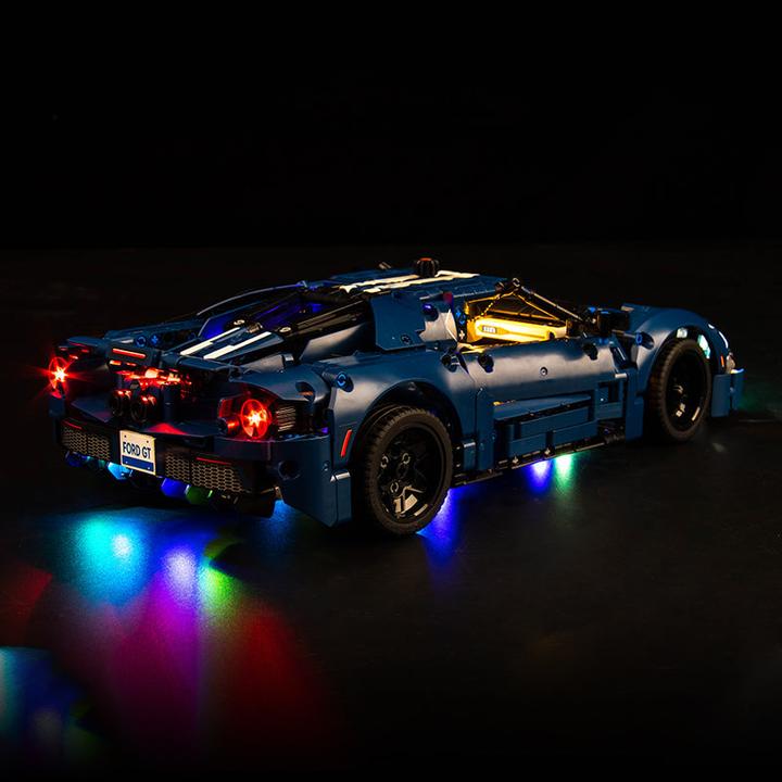 Actual product image BrickBling LED Licht Set für LEGO Ford GT 2022 (42154) inkl. Fernbedienung