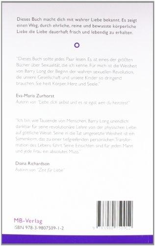 Actual product image Sexuelle Liebe auf göttliche Weise (German, Barry Long, 2004)