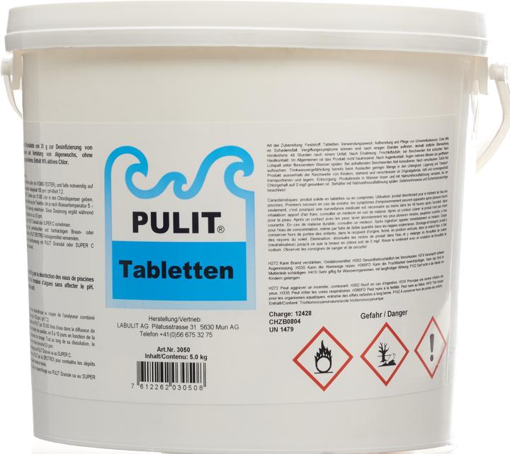 Actual product image Labulit Chlorine tablets 20g (5000 g, 12096 ml)
