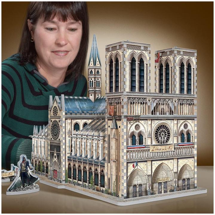 Produktbild Wrebbit 3D ASSASSINS CREED - UNITY- NOTRE-DAME 860 pcs. 3D Puzzle (860 Teile)