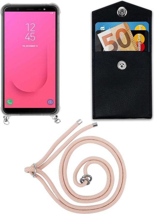 Produktbild Cadorabo TPU Handy Kette SILBER Cover