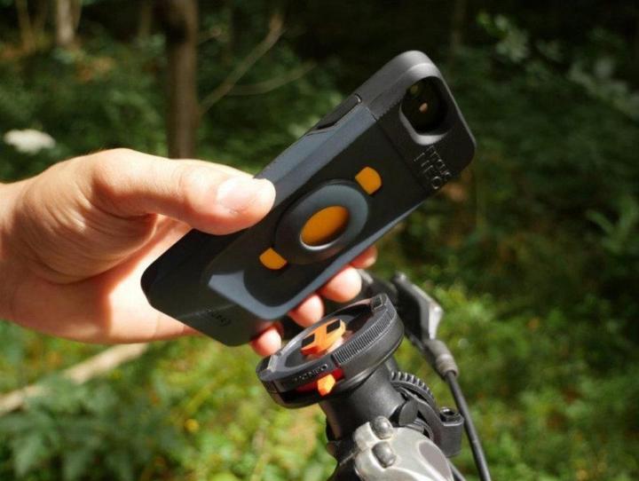 Produktbild Tigra fitclic Neo selbstsperrenden Magnetische Bike Wandbefestigung System mit Phone Case und Bike Strap M