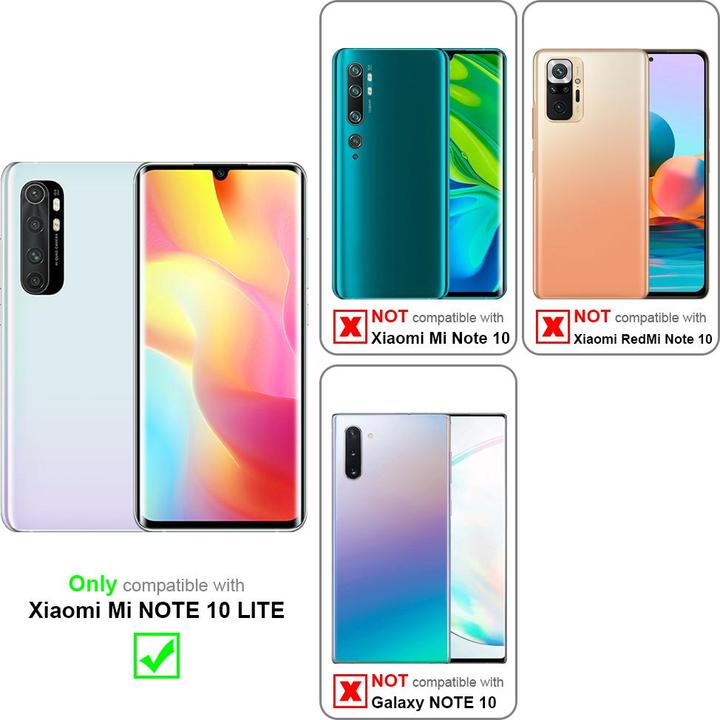 Actual product image Cadorabo Chain case for Xiaomi Mi NOTE 10 LITE necklace cover adjustable