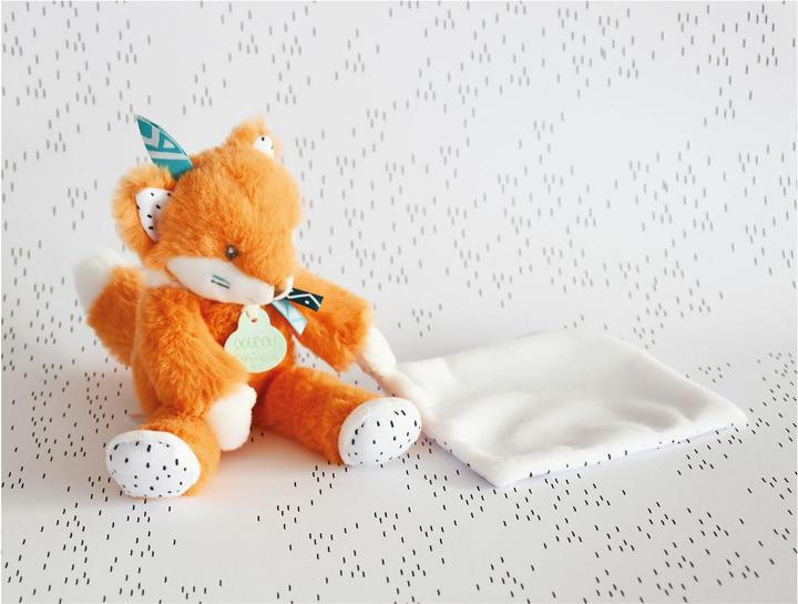 Actual product image Doudou et Compagnie Fox with cuddle cloth