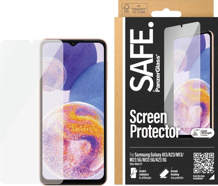 Image du produit Safe Bord à bord (1 pièce(s), Samsung Galaxy A13, Samsung Galaxy M23 5G, Samsung Galaxy A23 5G, Samsung Galaxy M13)