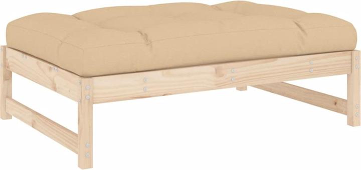 Actual product image VidaXL 2-tlg. Garten-Lounge-Set mit Kissen Massivholz, Material