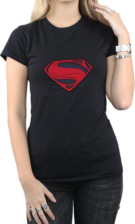Image du produit - T-shirt JUSTICE LEAGUE MOVIE SUPERMAN LOGO - Femme (M)