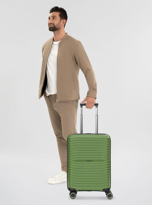 Immagine prodotto Stratic Carrello da cabina a 4 ruote Shine 55 cm (34 l, Bagaglio a mano (fino a 50 litri))