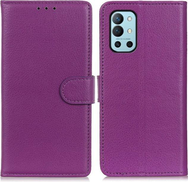 Produktbild MU Classic Litchi Leder Bookcover Series (OnePlus 9R)