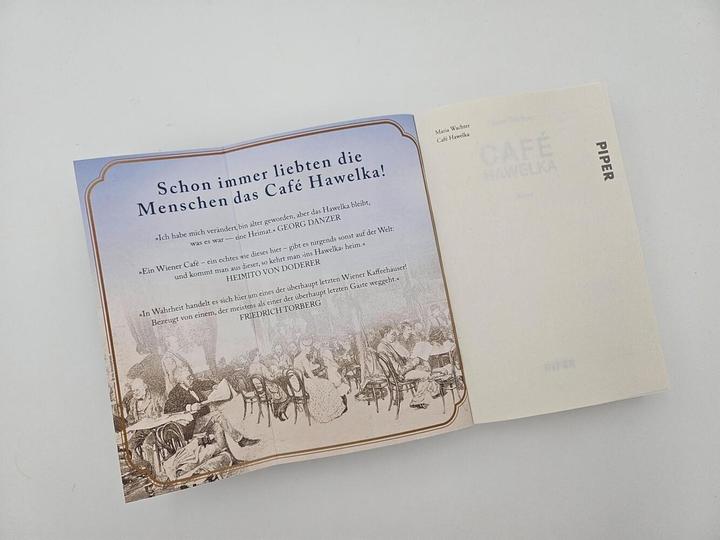 Actual product image Café Hawelka (German, Maria Wachter, 2024)