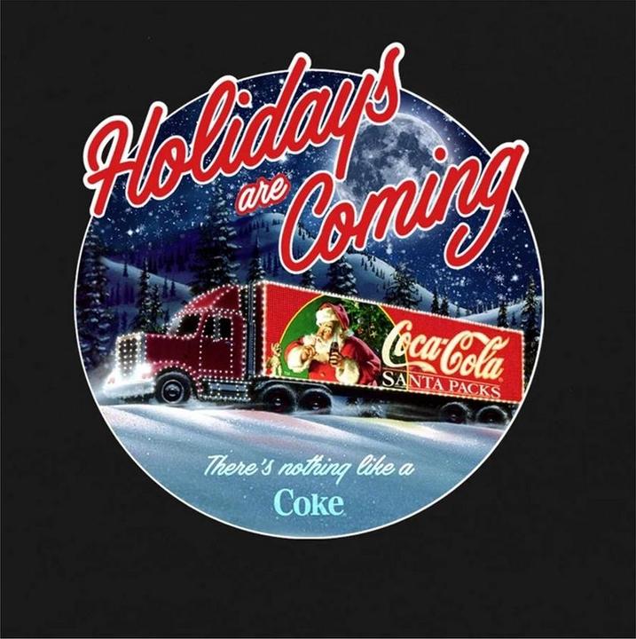 Produktbild Coca Cola Holidays Are Coming TShirt (S)