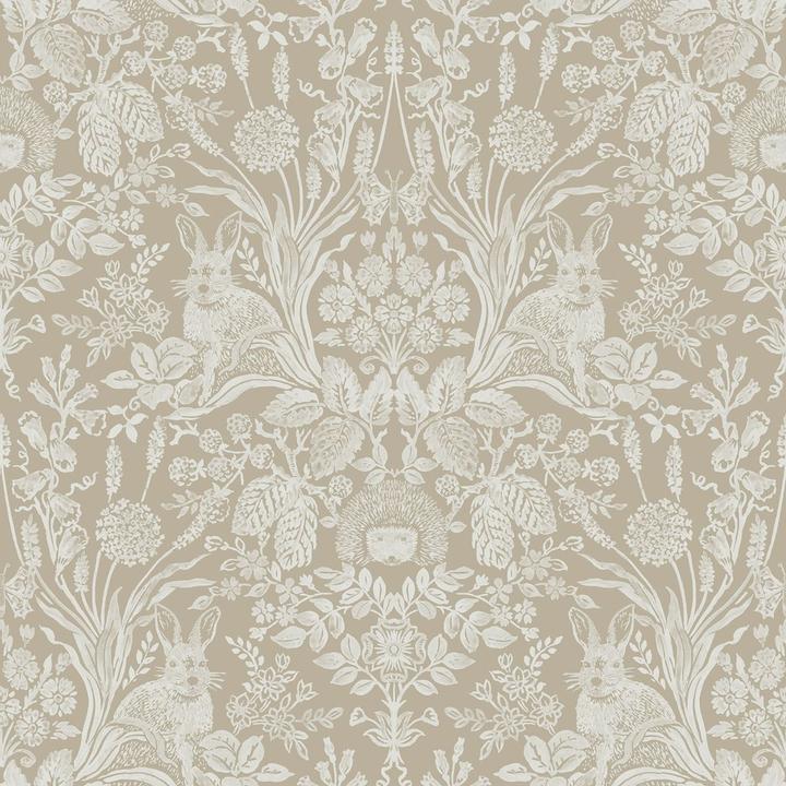 Actual product image Holden Décor Harlen Woodland Damask Wallpaper
