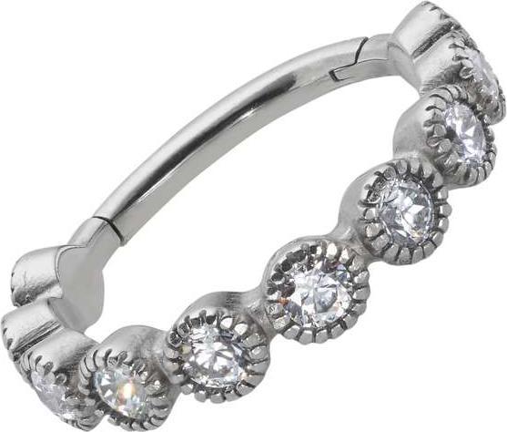 Immagine prodotto Bijouteria Piercing orecchio (Zirconia, Acciaio chirurgico 316L)