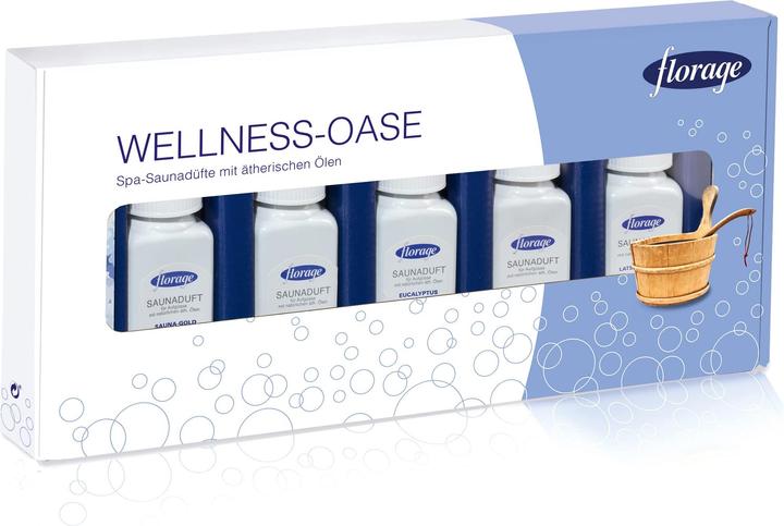Produktbild Florage 5x 100ml Saunaaufguss Geschenkset