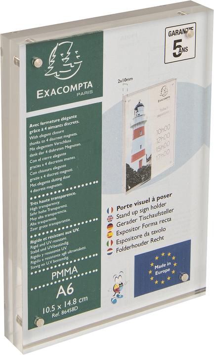 Actual product image Exacompta Sign holder photo (A6)