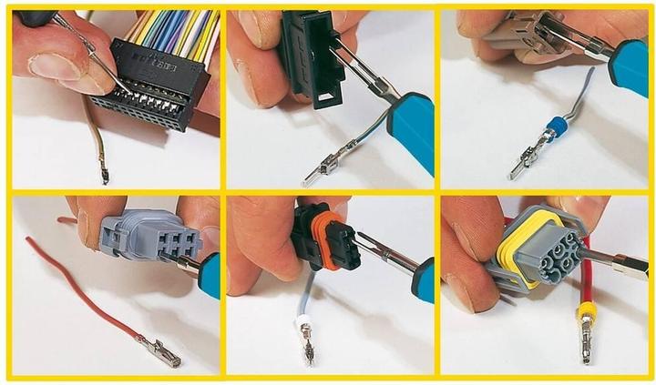 Actual product image HAZET Cable release tool assortment 4670-6/9 ∙ Number of tools: 9