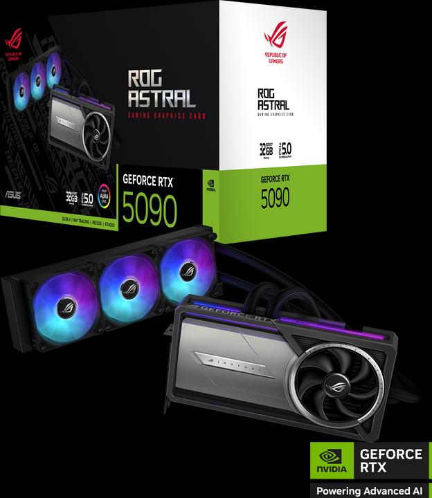 Image du produit ASUS ROG ASTRAL LC GAMING GeForce RTX 5090 (32 Go)