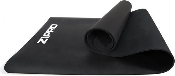 Zipro Tappetino in gomma naturale con cinghia per lo yoga (6 mm)