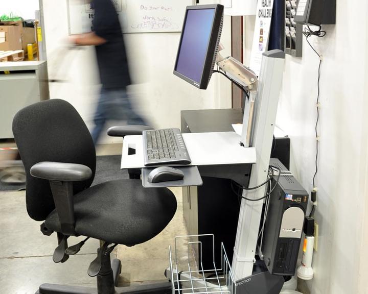 Actual product image Ergotron Neo-Flex (Ground, 22")