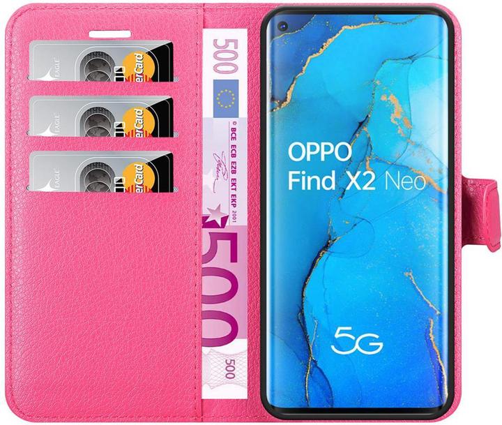 Image du produit Cadorabo Book avec fonction stand Cover (Oppo Find X2 Neo)