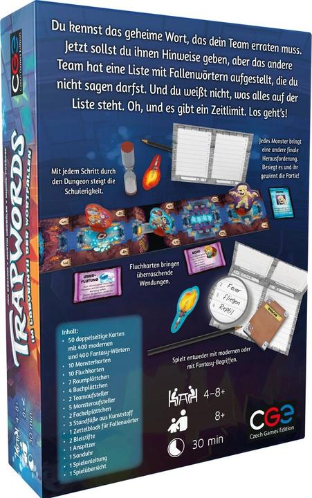Immagine prodotto Czech games edition Trapwords (Tedesco)