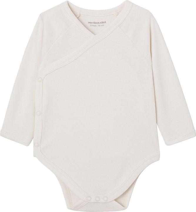 Image du produit Vertbaudet Collection Bio : Lot de 7 bodies à langer pour bébé BASIC (56)