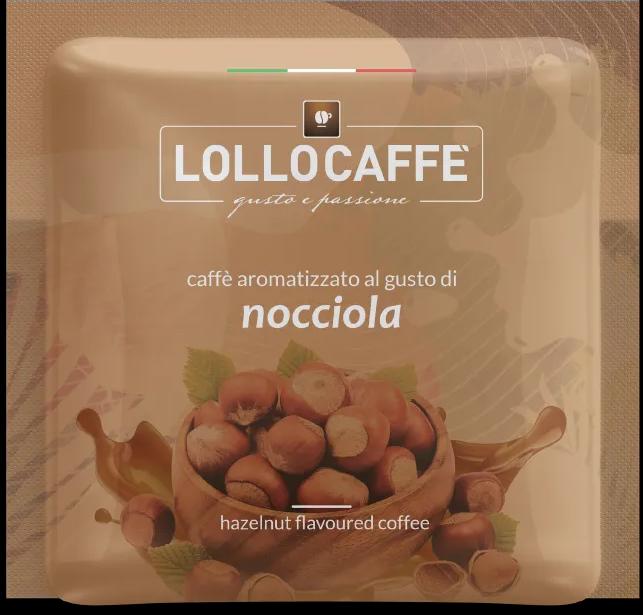 Actual product image Lollo Caffè Coffee pods aroma hazelnut (30 pods) (30 x Port.)