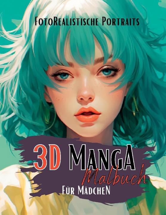 Produktbild Mangamalbuch für Mädchen