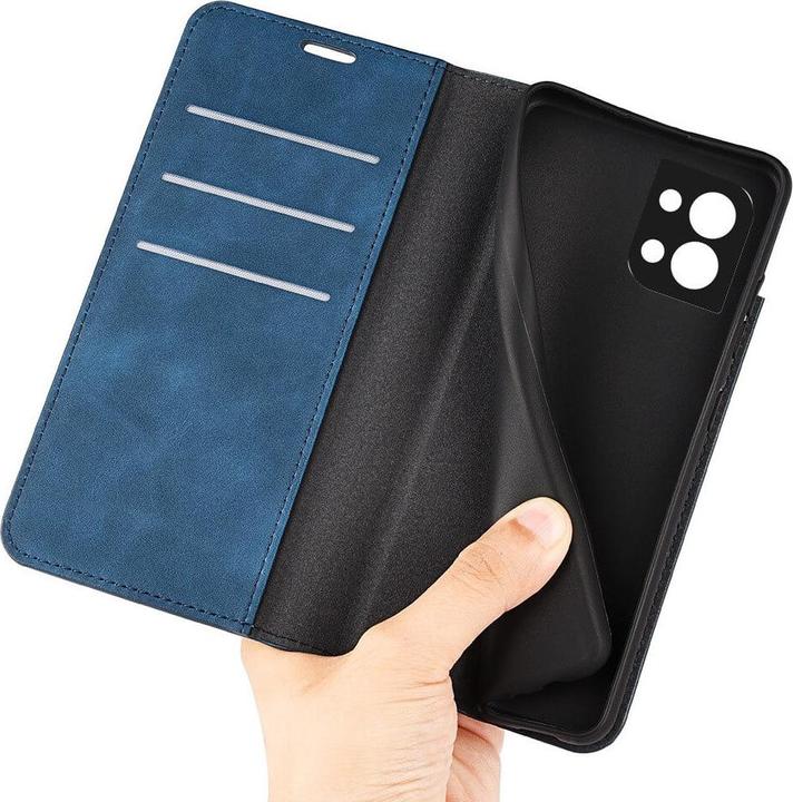 Produktbild Cover-Discount OPPO Reno8 - Stand Flip Case Hülle dunkelblau (Oppo Reno 8)
